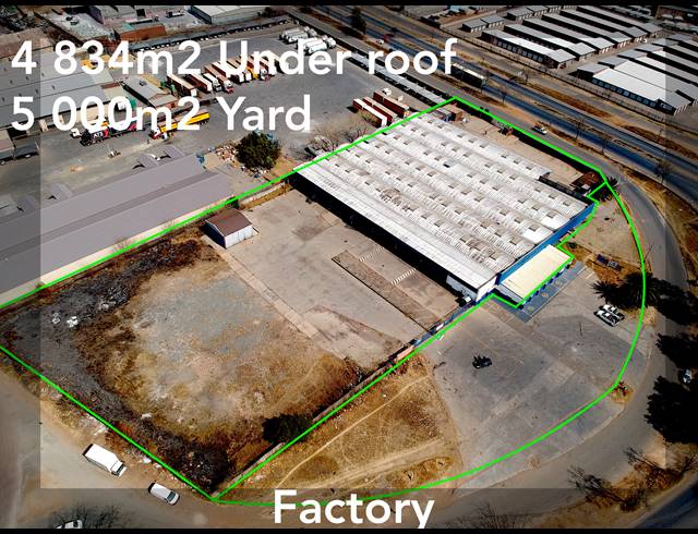 4,834M² FACTORY TO LET IN ALRODE